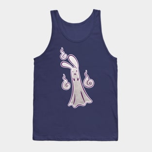 Spooky Bunny Rabbit Ghost Tank Top